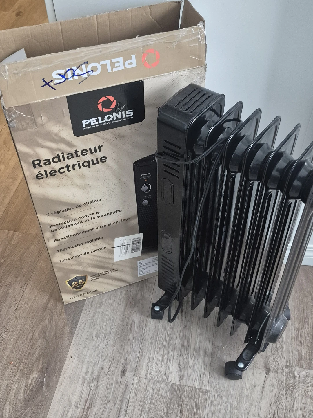 Pelonis Electric Radiator Heater - photo 5