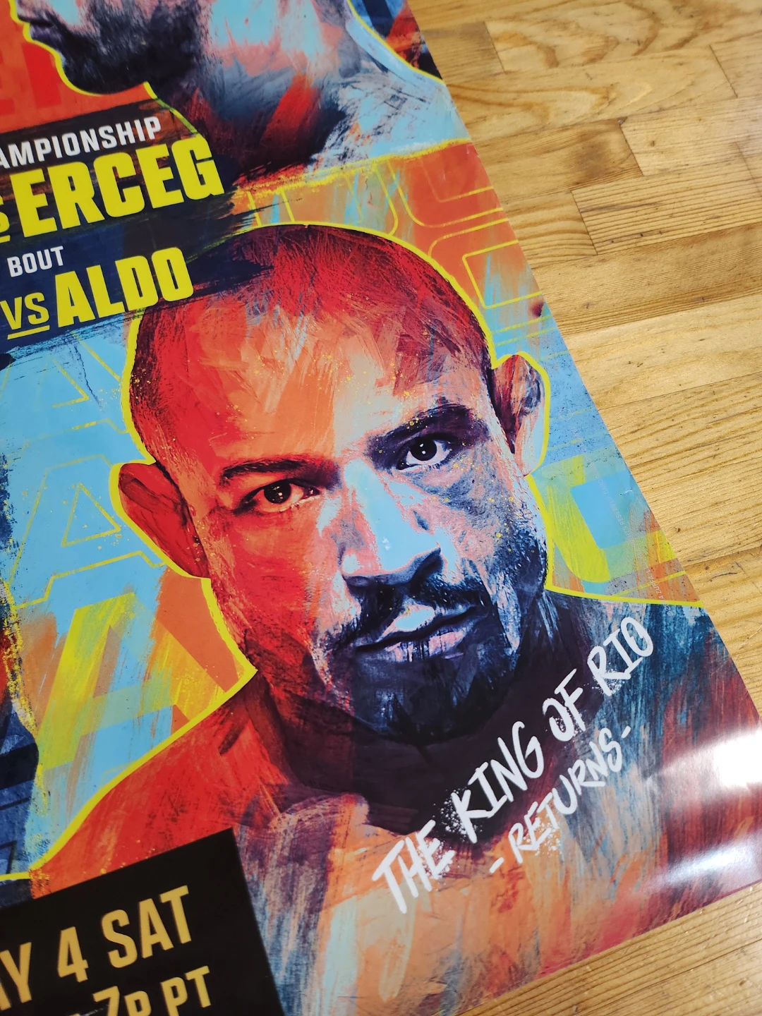 UFC 301 Pantoja vs Erceg Posters - photo 3