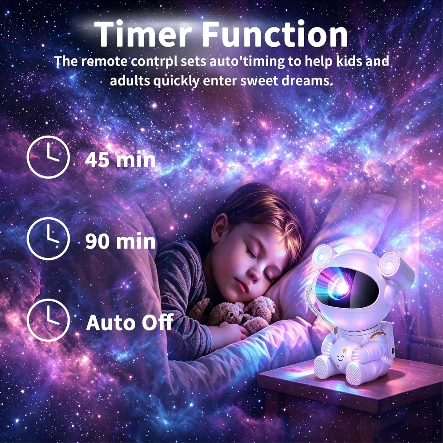 Starry Sky Astronaut Projection Light - photo 3