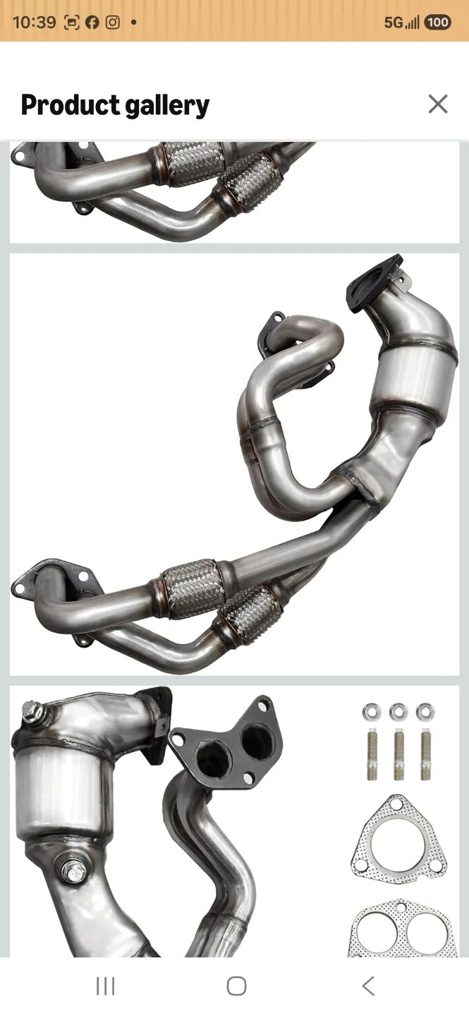 JT Exhaust Catalytic Converter for Subaru 2.5L - photo 4