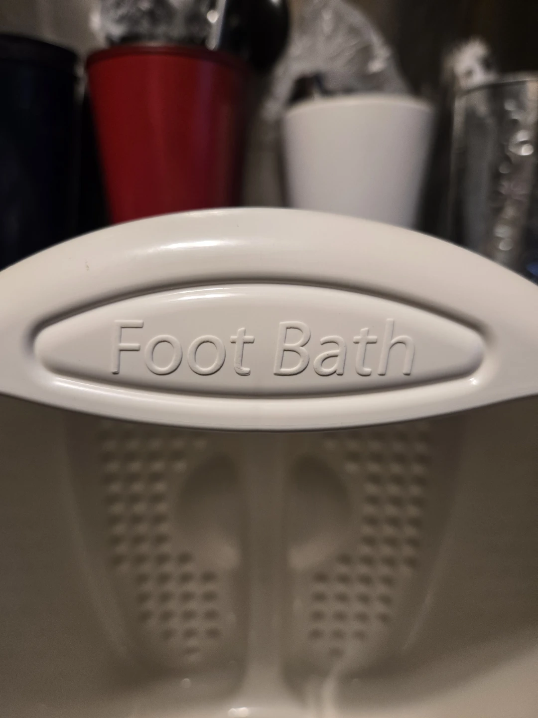 Inomata Japan Foot Bath Basin Acupressure Foot Soak Tub New - photo 3