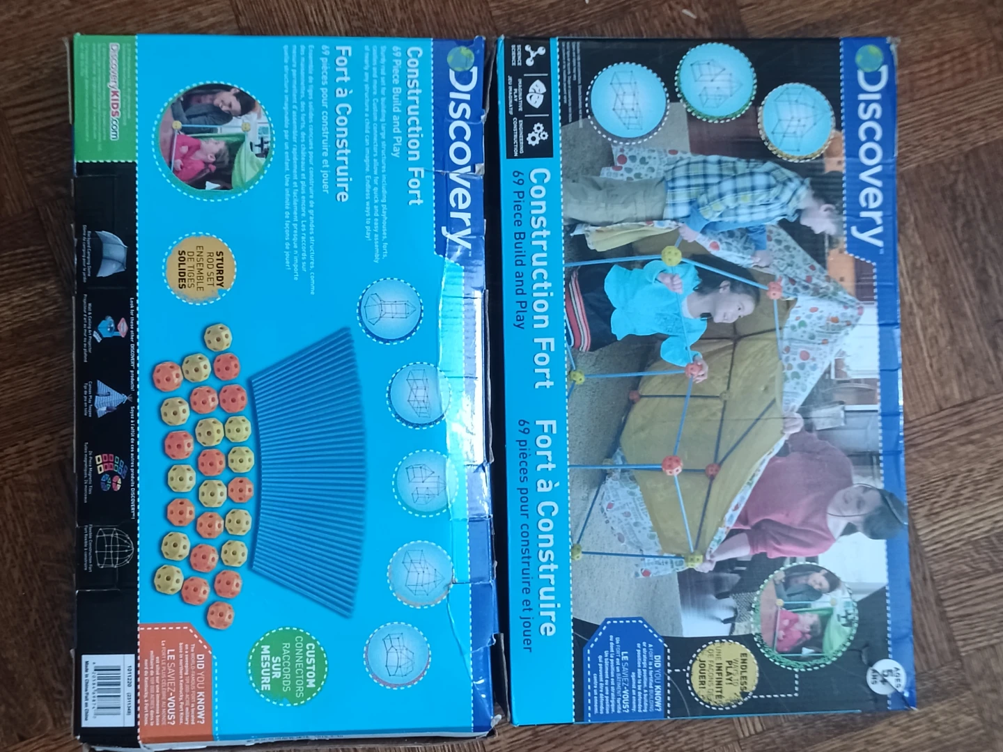 Discovery Kids Construction Fort 120 Piece Set