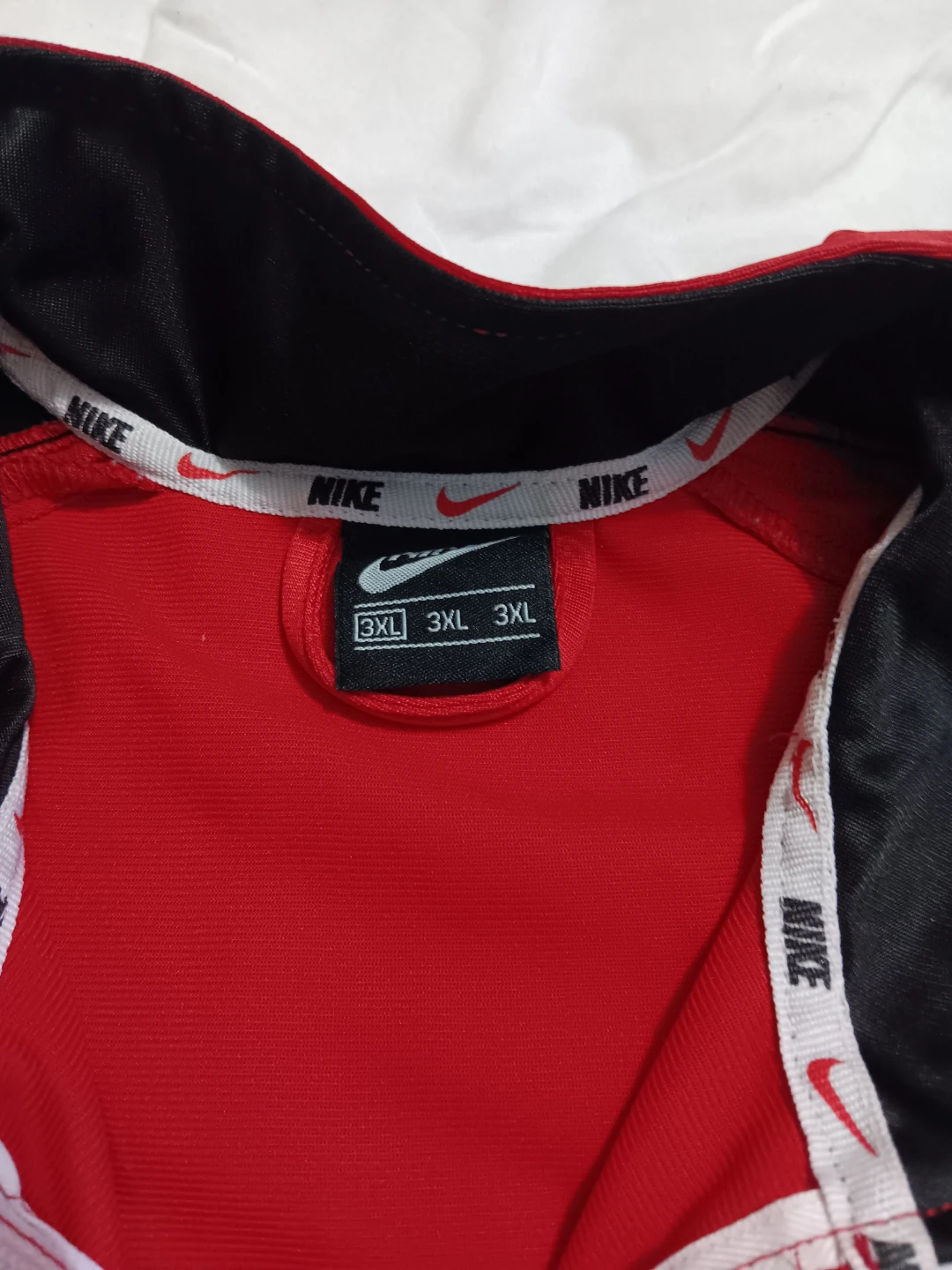 Nike Red Tracksuit Jacket and Pants Set - photo 3