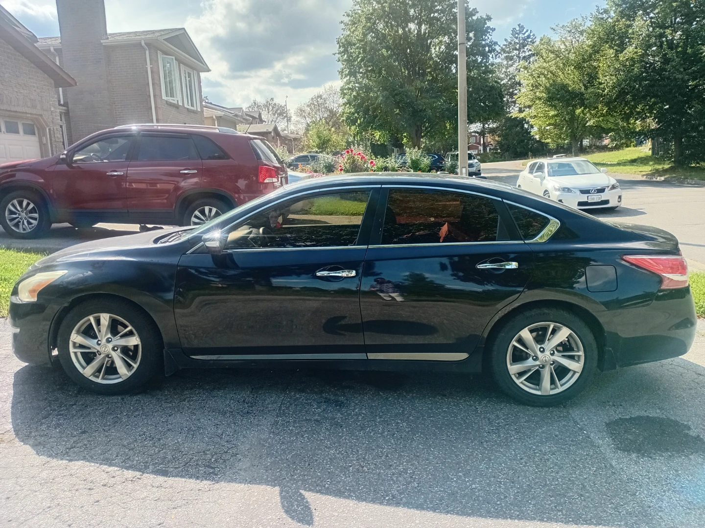 Black Nissan Altima Sedan