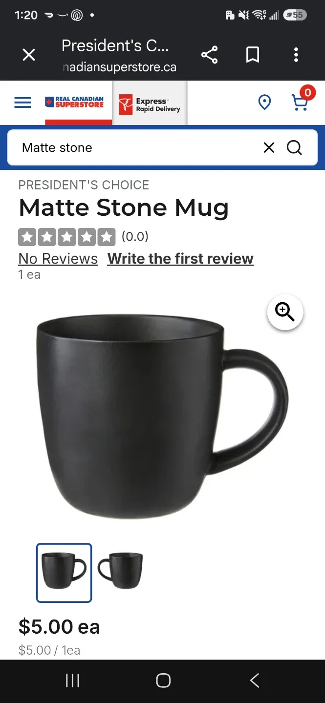 President's Choice Matte Stone dishware set - photo 4