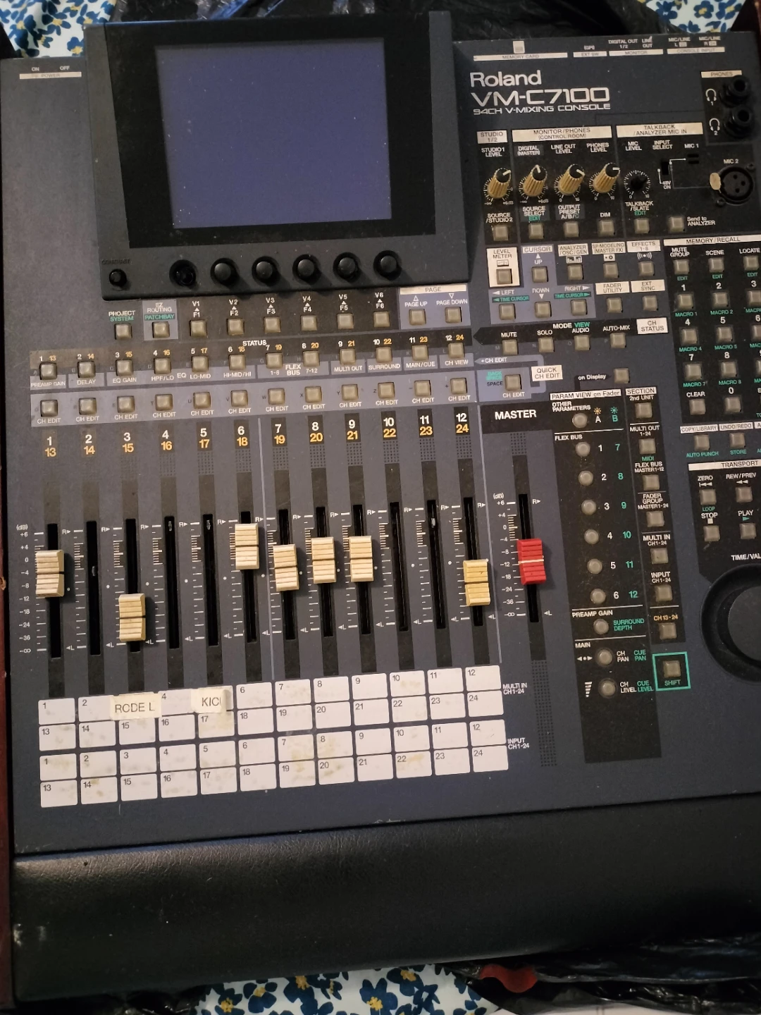 Roland VM-C7100 94ch V-Mixing Console