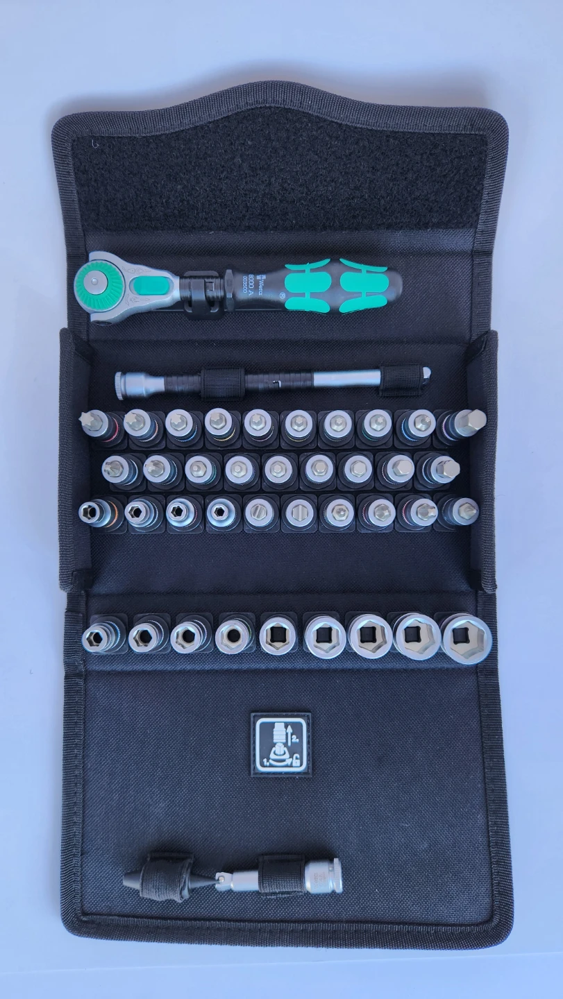 Wera 8100 SA All-in 1/4" Zyklop Ratchet Set - photo 2