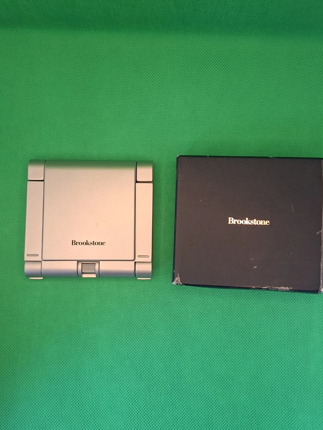 Vintage Brookstone World Time Travel Alarm Clock Calculator