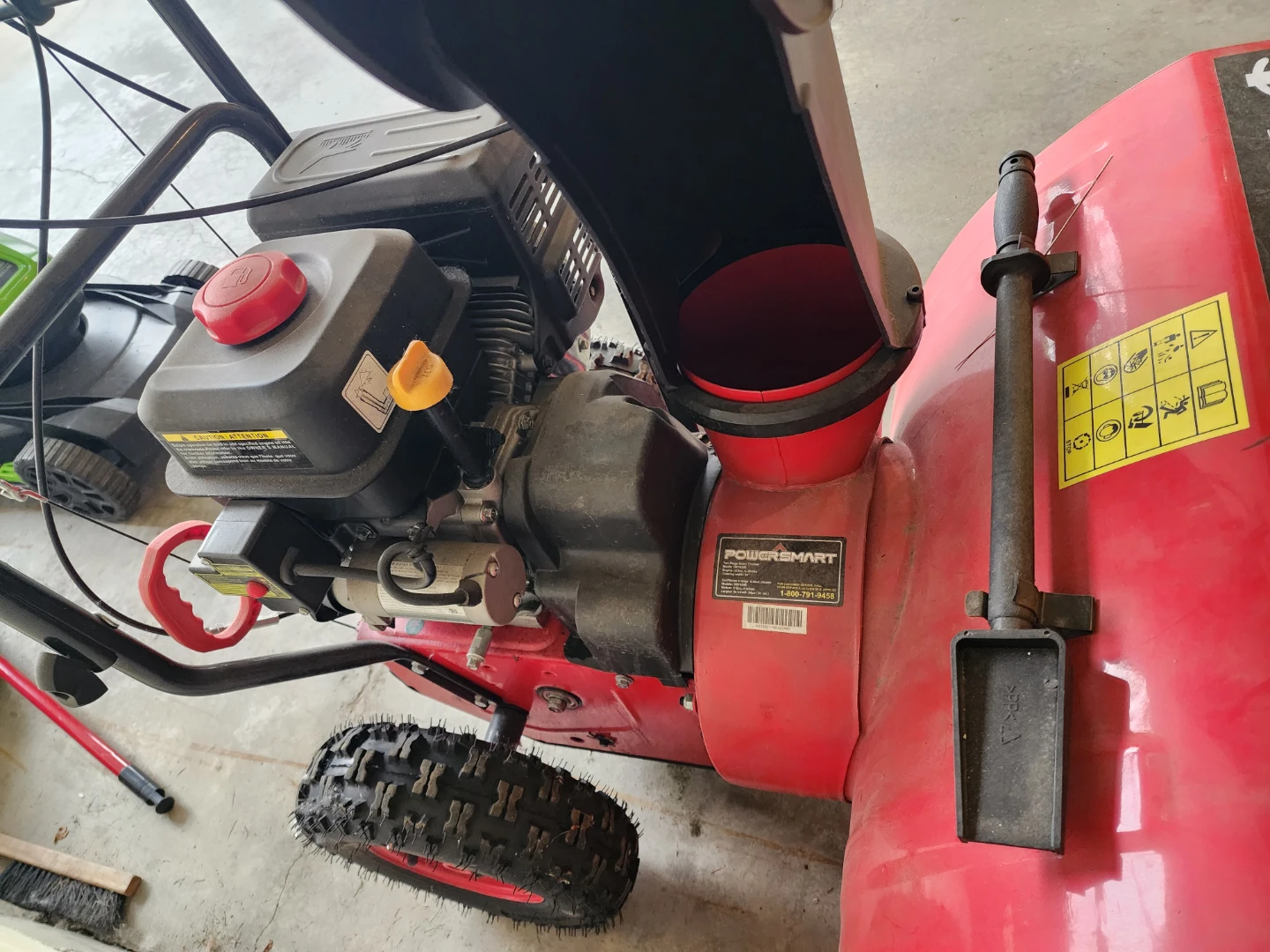 PowerSmart 212cc Two-Stage Snow Blower - photo 4