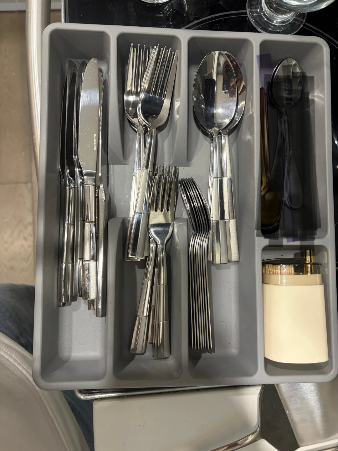 Stokes Matrix Mirror Flatware Set* 8 - photo 5