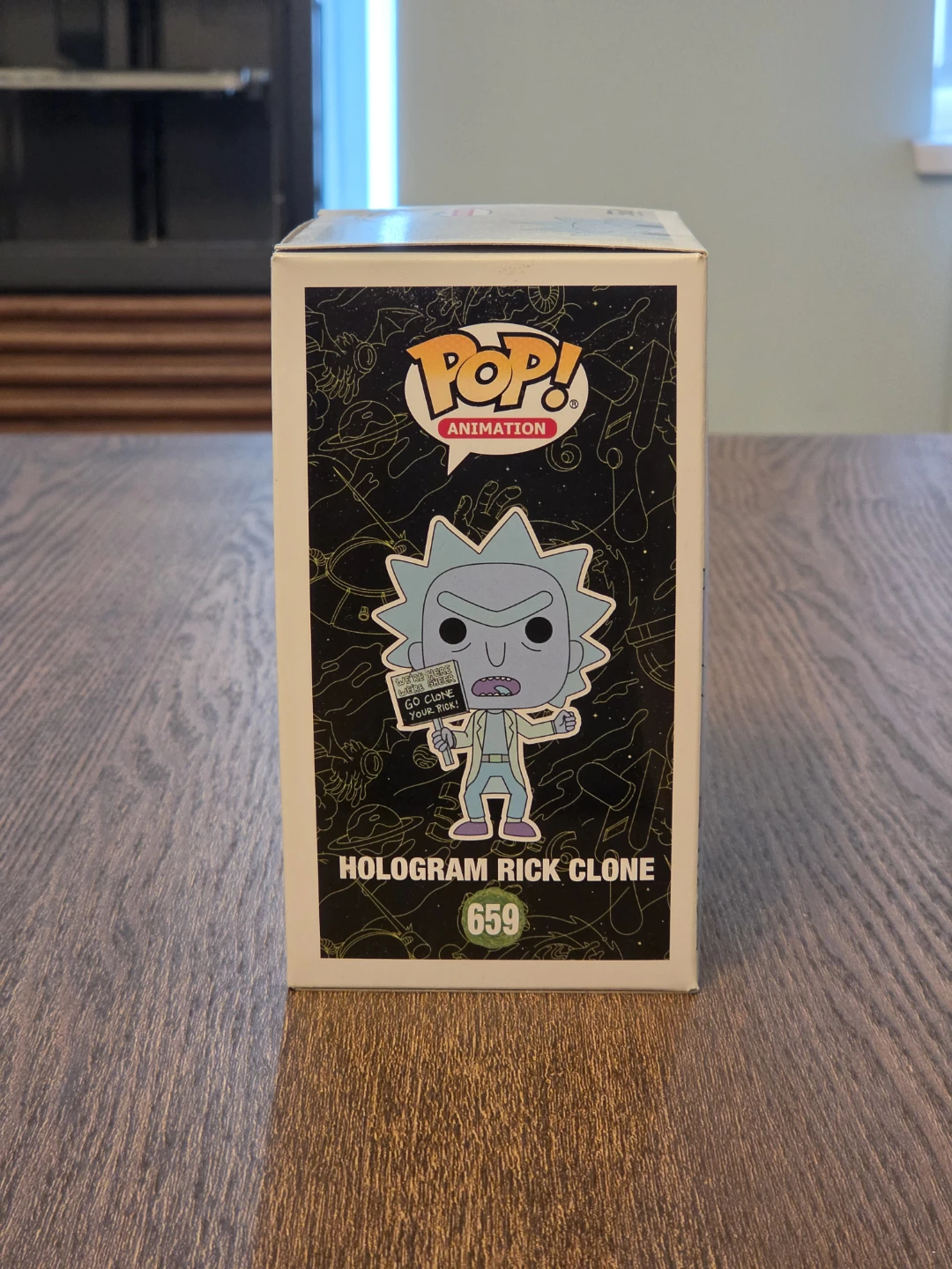 Funko Pop Rick and Morty Hologram Rick Clone 659 - photo 4