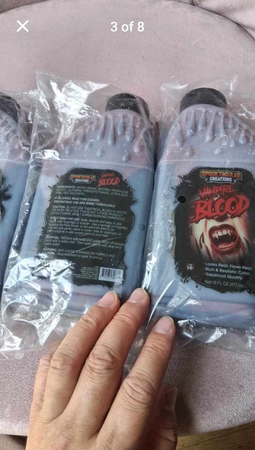 Fake Blood Movies filming make up - photo 2