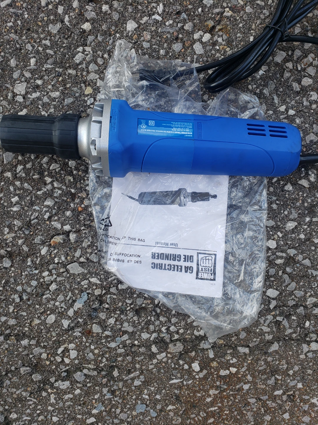 Power Fist 6A Electric Die Grinder - photo 2