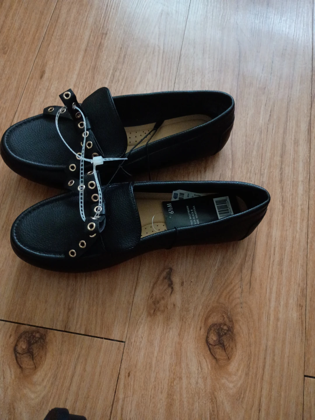 Martina Black Loafers