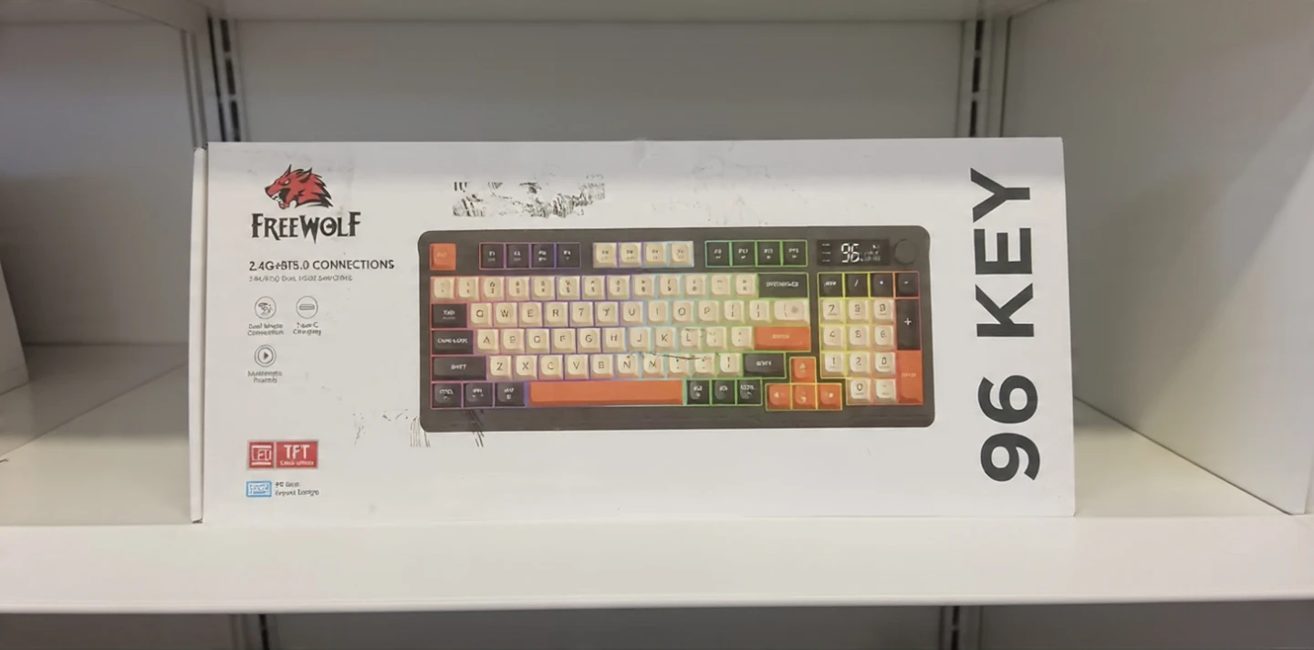 FREEWOLF M96 Wireless Mechanical Keyboard