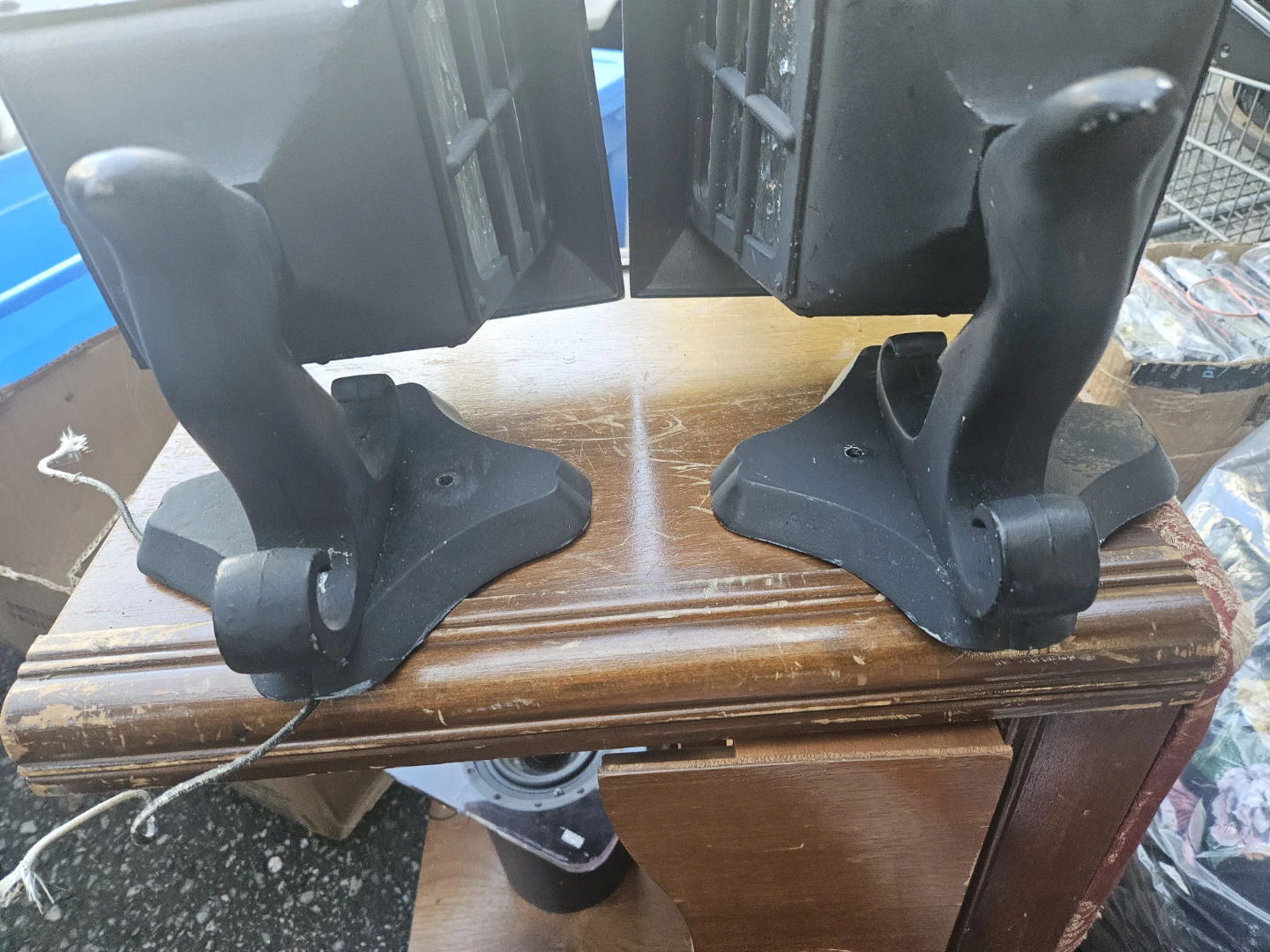 Set of Two Black Outdoor Wall Lights - photo 4