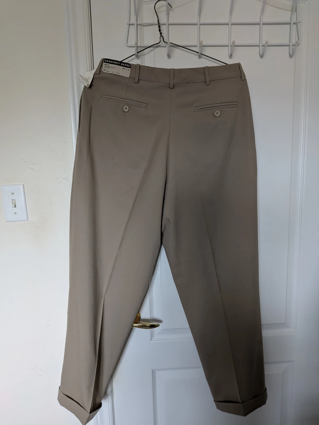 🏈Geoffrey Beene Tan Dress Pants - photo 2