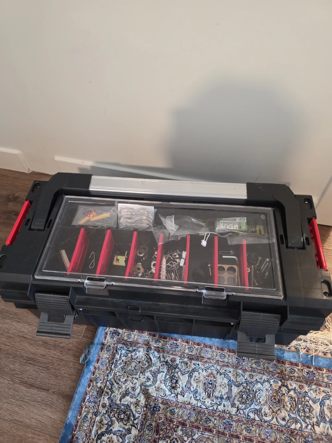 Toolbox with Assorted Hand Tools