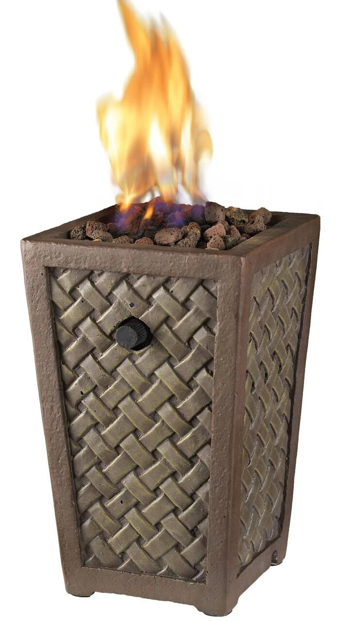 Square Propane Fire Pit with Lava Rocks - photo 2