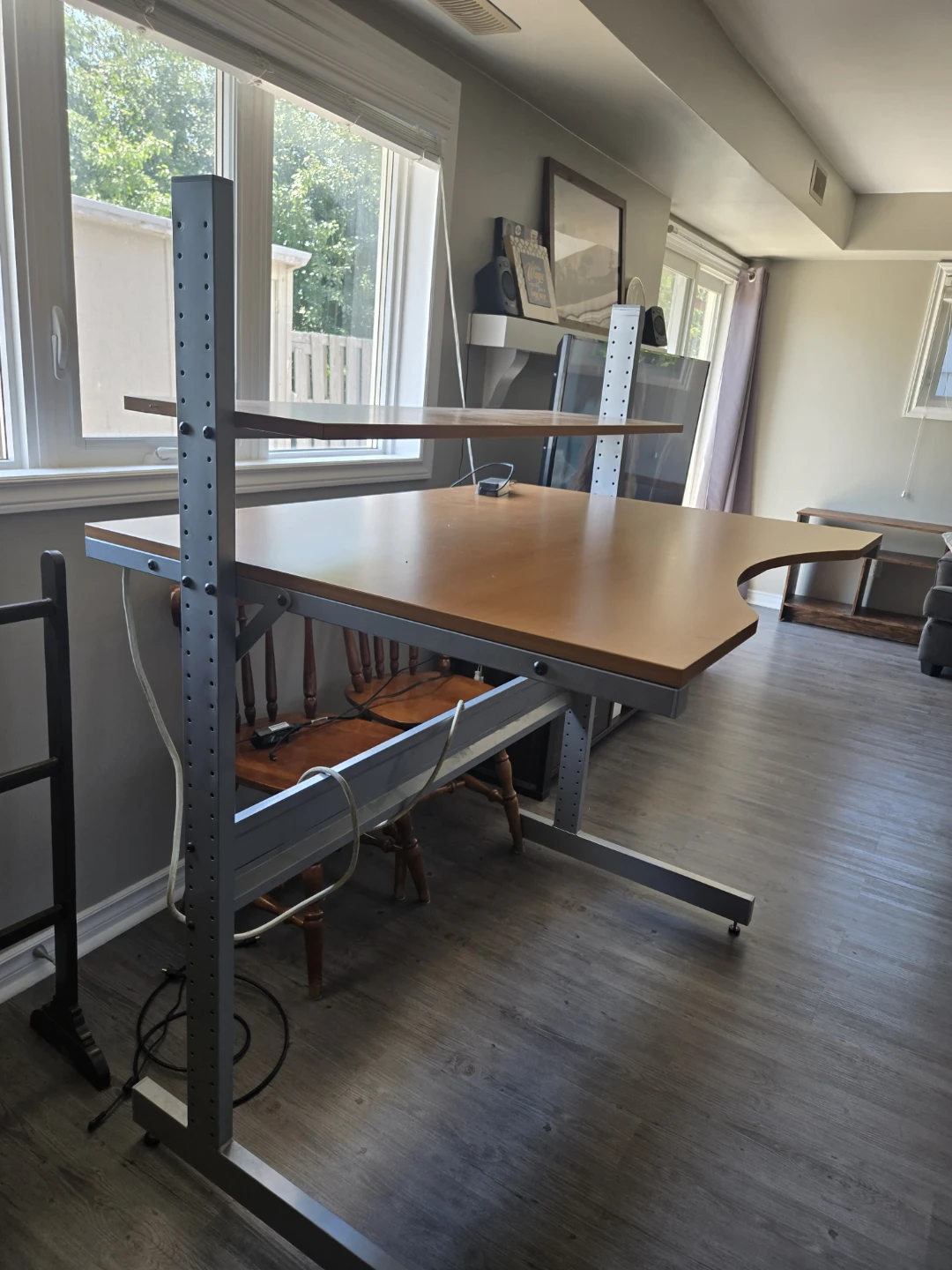 Two-Tier Adjustable Standing Desk - photo 3