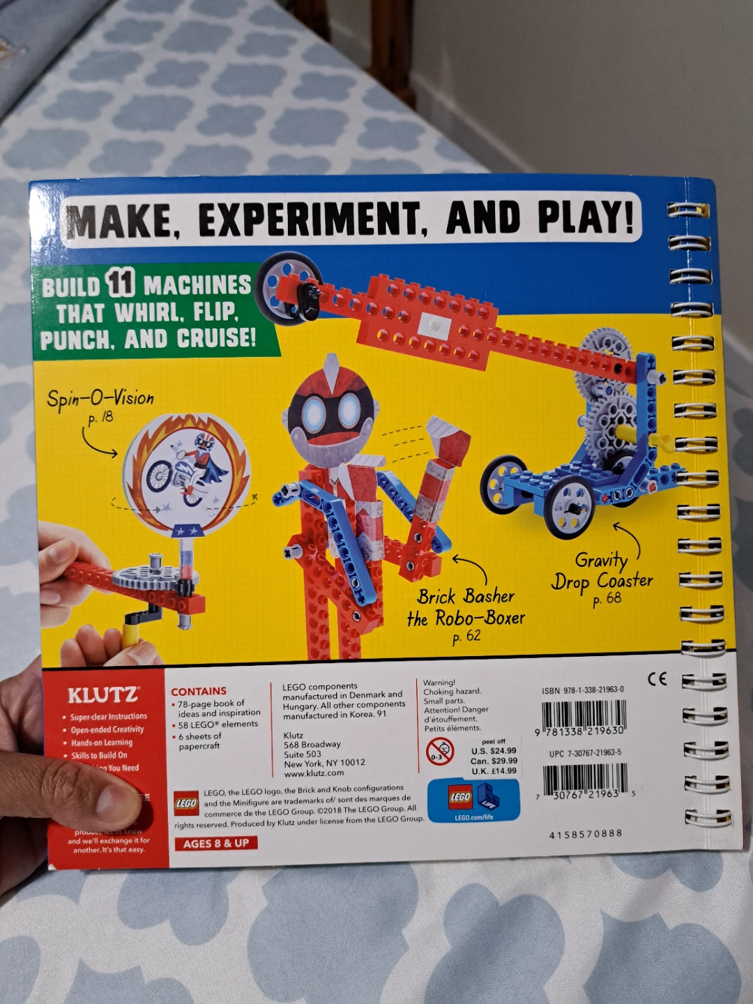 LEGO Gadgets Klutz Book with 58 Elements - photo 4