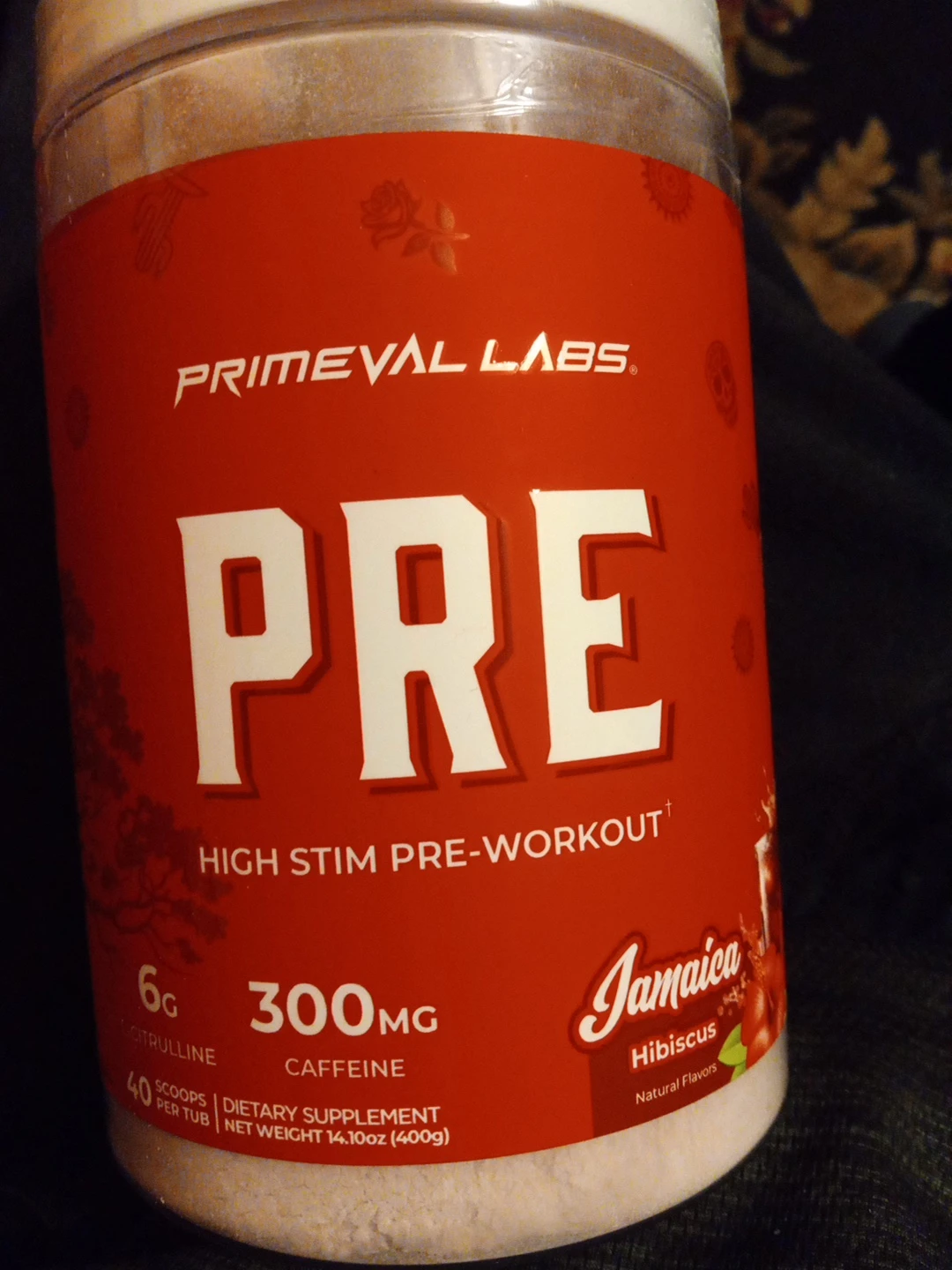 Primeval Labs PRE High Stim Pre-Workout