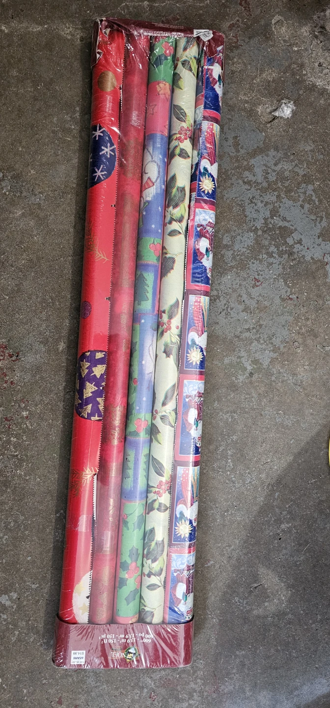 Avenue Noel Christmas Wrapping Paper