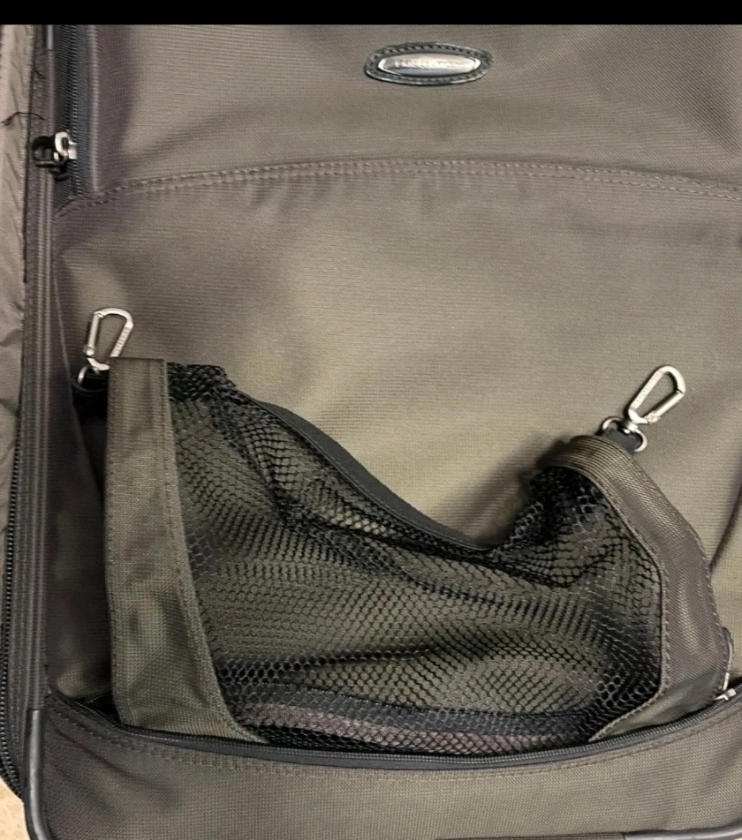 Briggs and Riley Olive 25" checked luggage msrp $1700. - photo 3