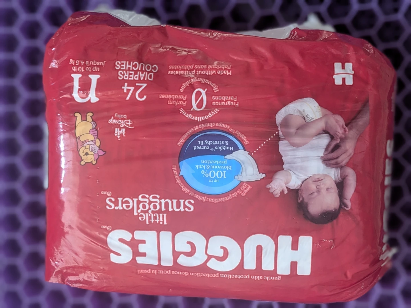 Huggies Little Snugglers Diapers Size N