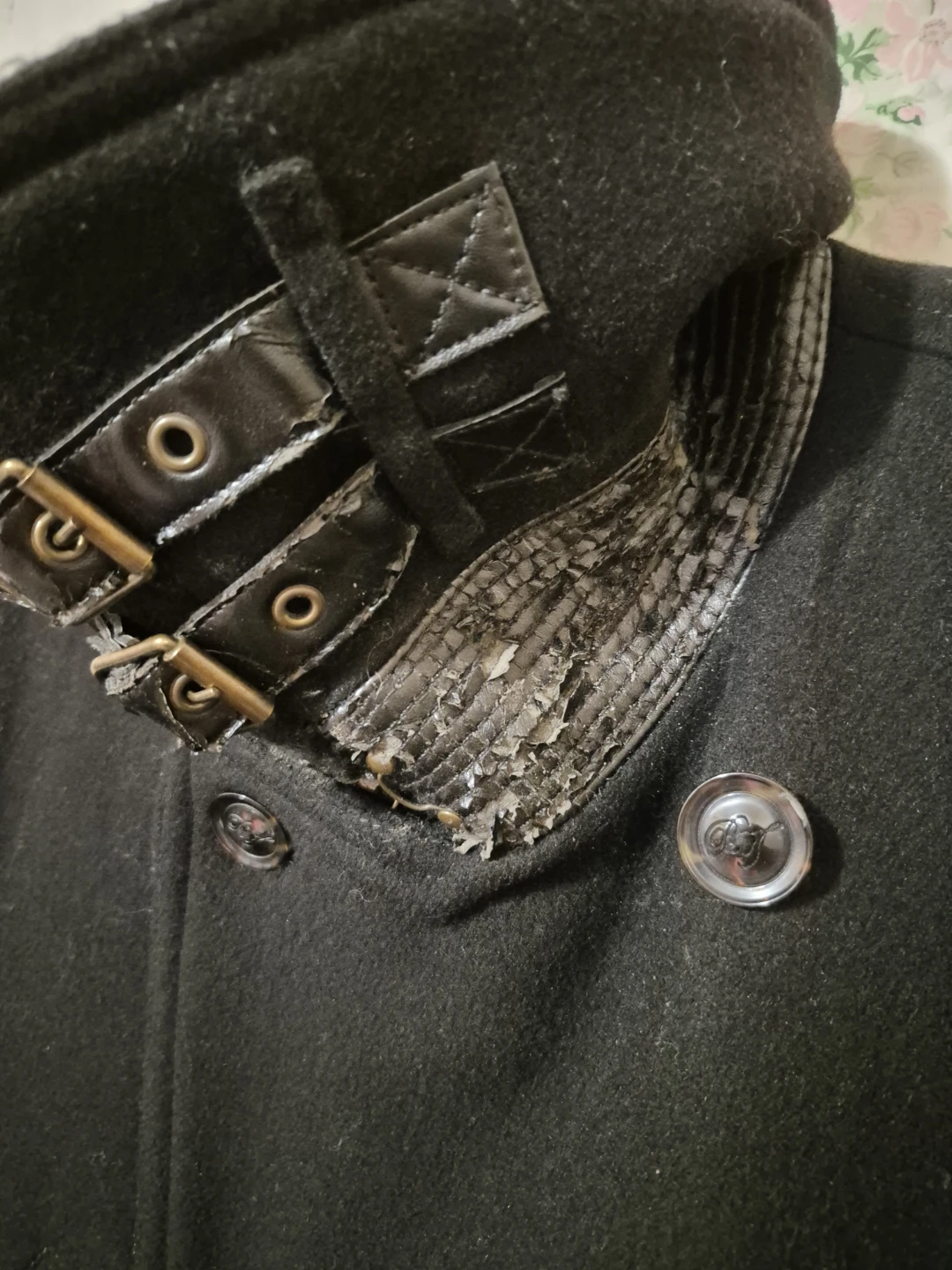 Zara Man Black Tag Wool Blend Coat Size M - photo 4