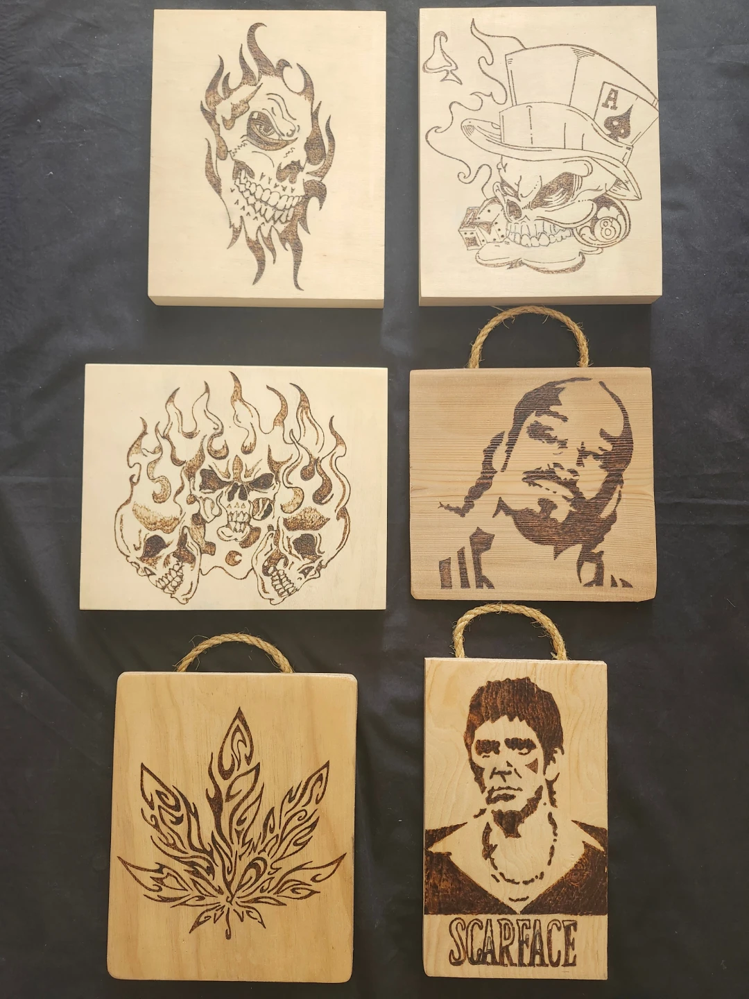 Handmade woodburning art - photo 3