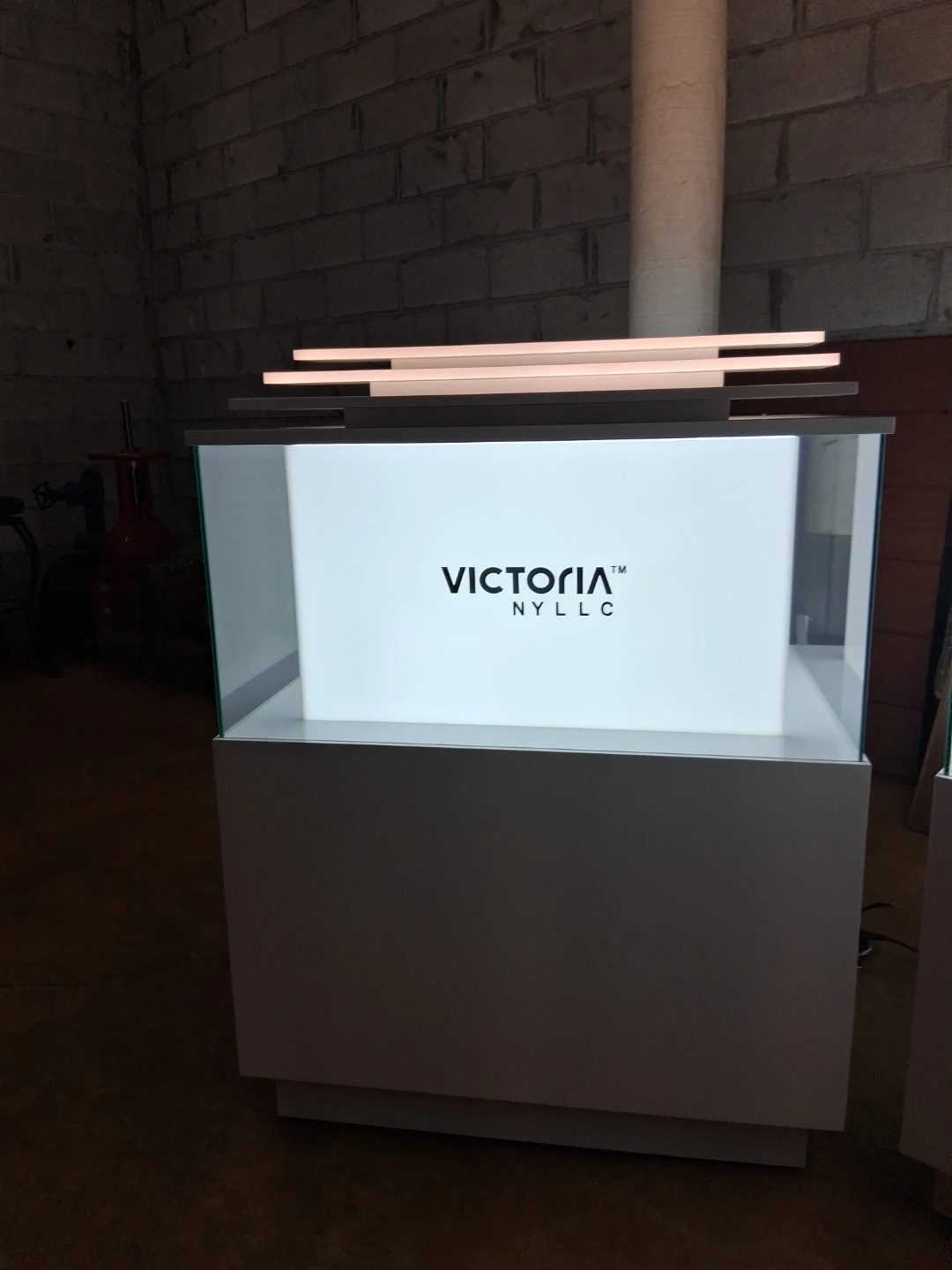Victoria NYLLC Lighted Display Case