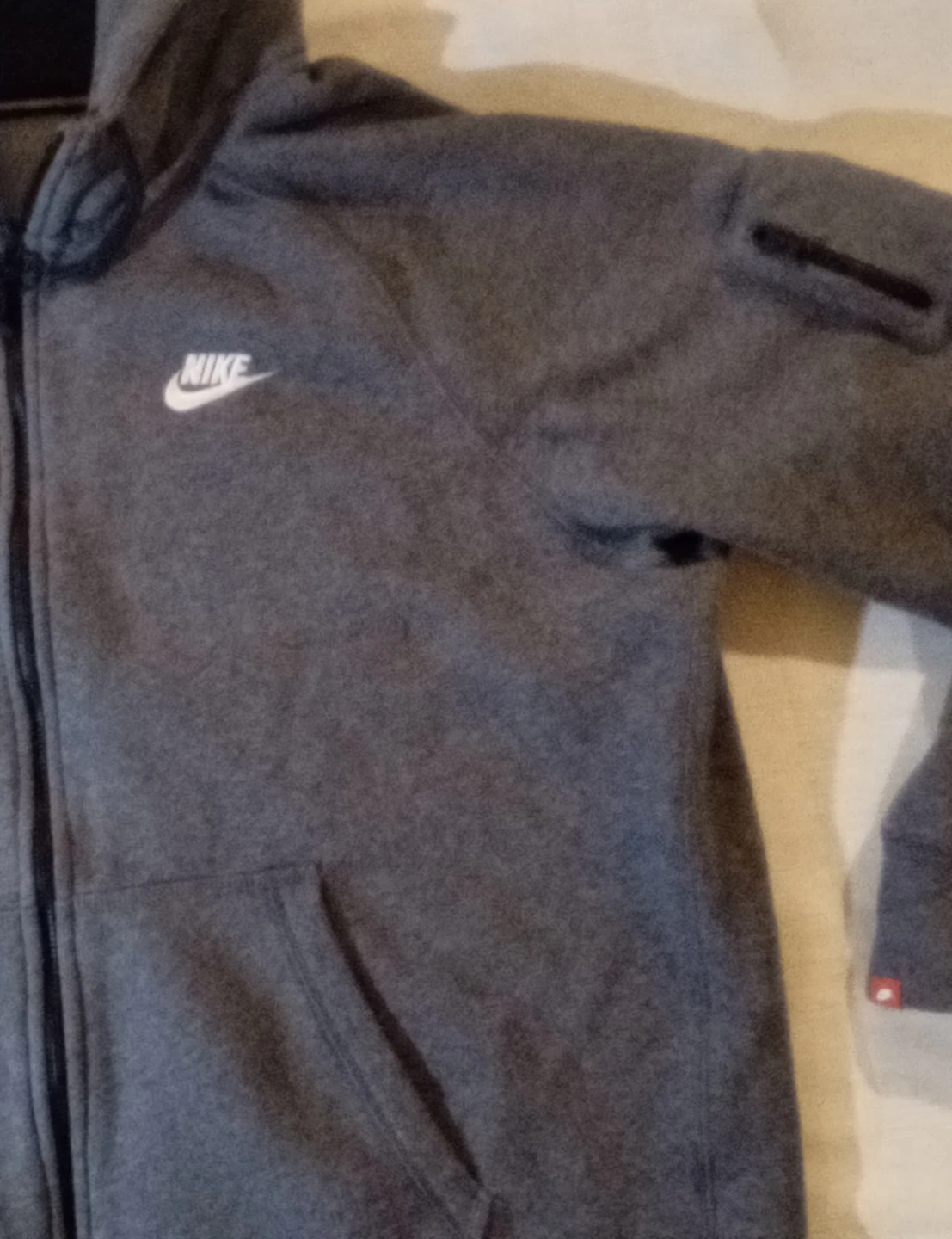 Nike Hoodie Mens Large Tech Fleece Full Zip Sweatshirt. EUC. - photo 4