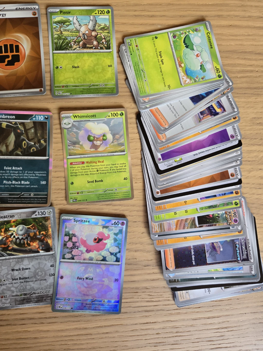 Small Stack of Pokemon Cards