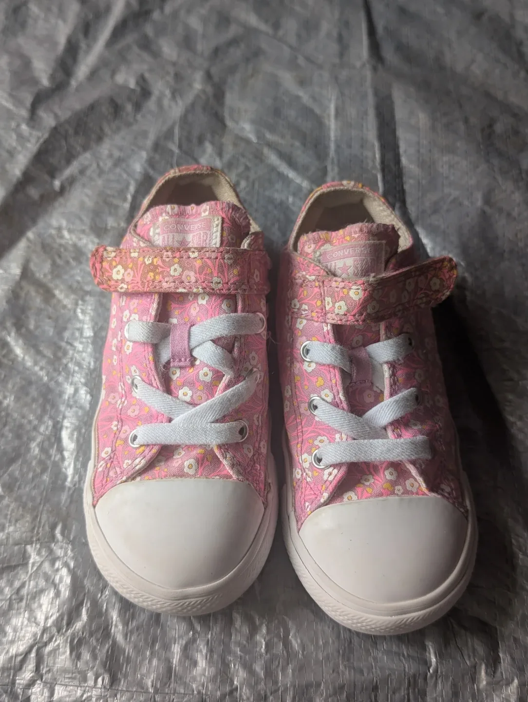 Converse All Star Toddler Shoes Pink Floral - photo 3