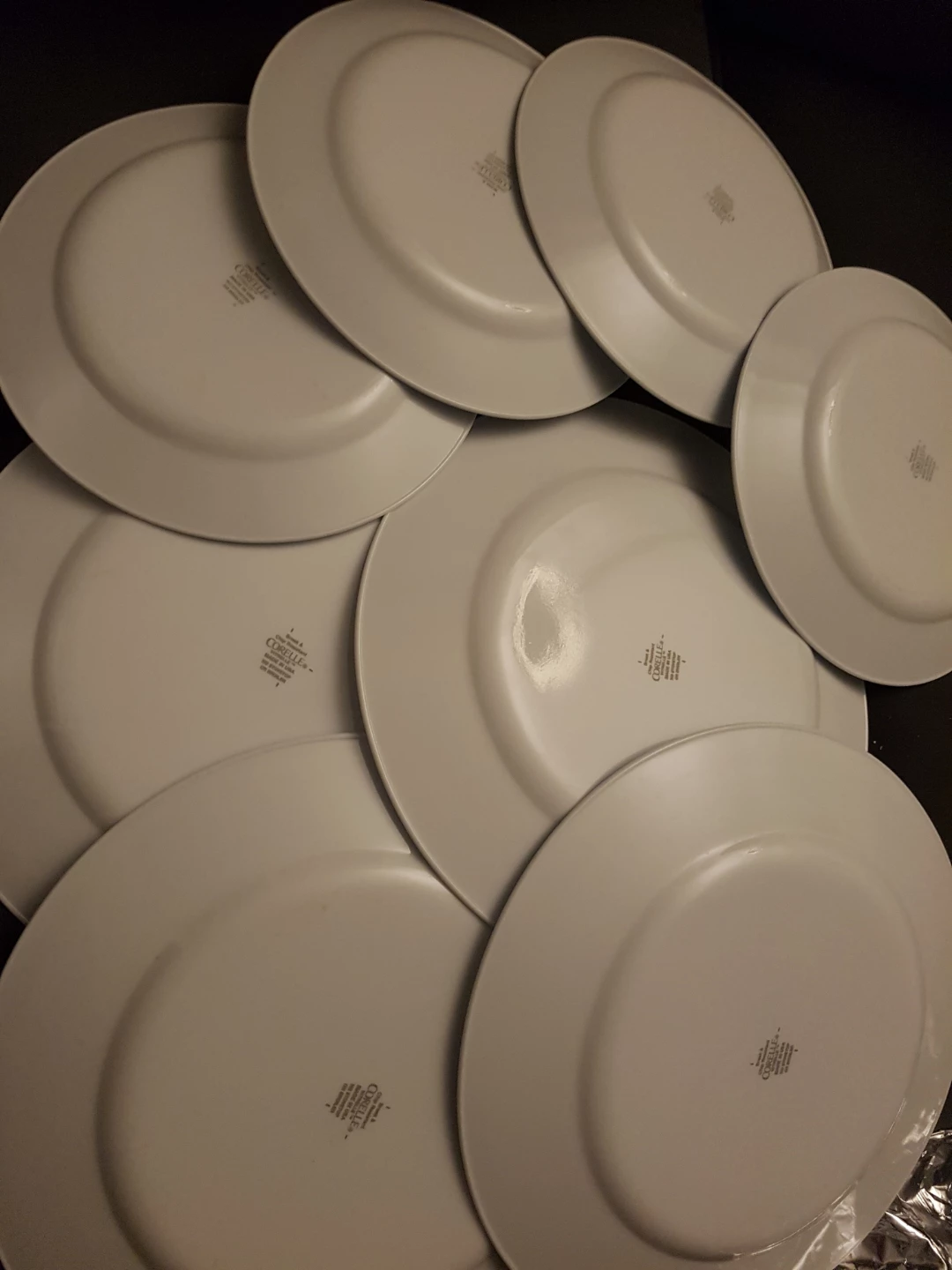 Corelle Vitrelle Dinner Plates Set - Blue Swirl - photo 2