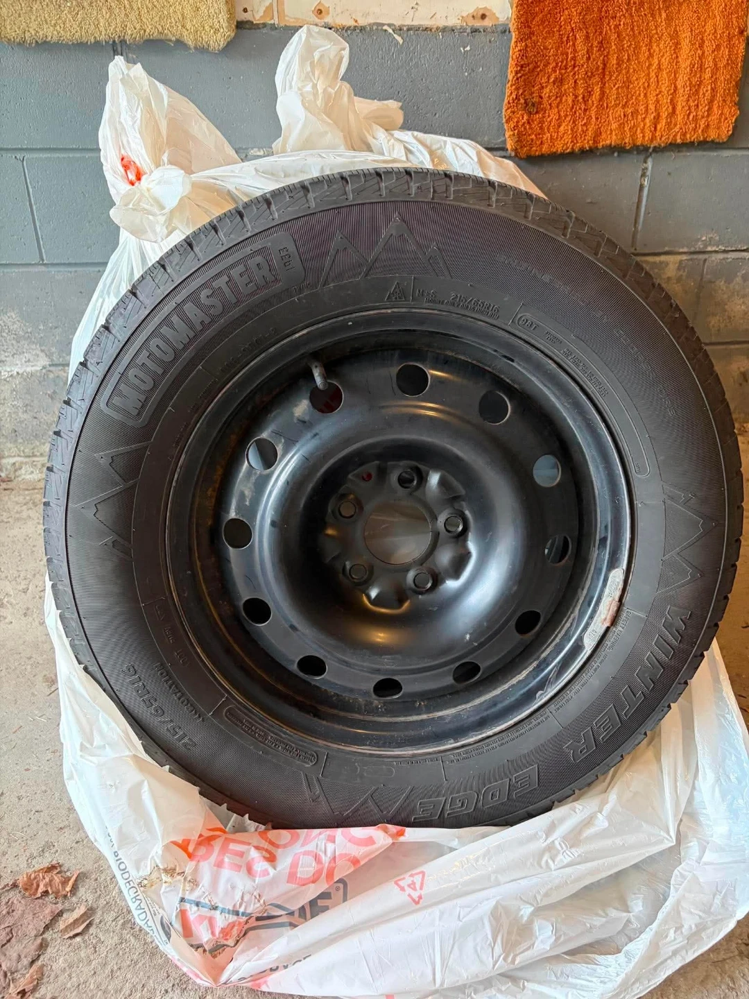 Winter Tires & Rims - 215/65R16( set of 4)