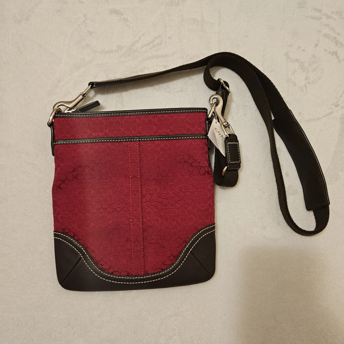 Coach Factory Red Crossbody Bag