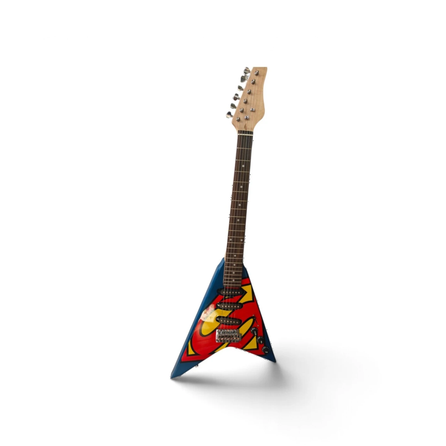 Six Flags Superman Electric Guitar