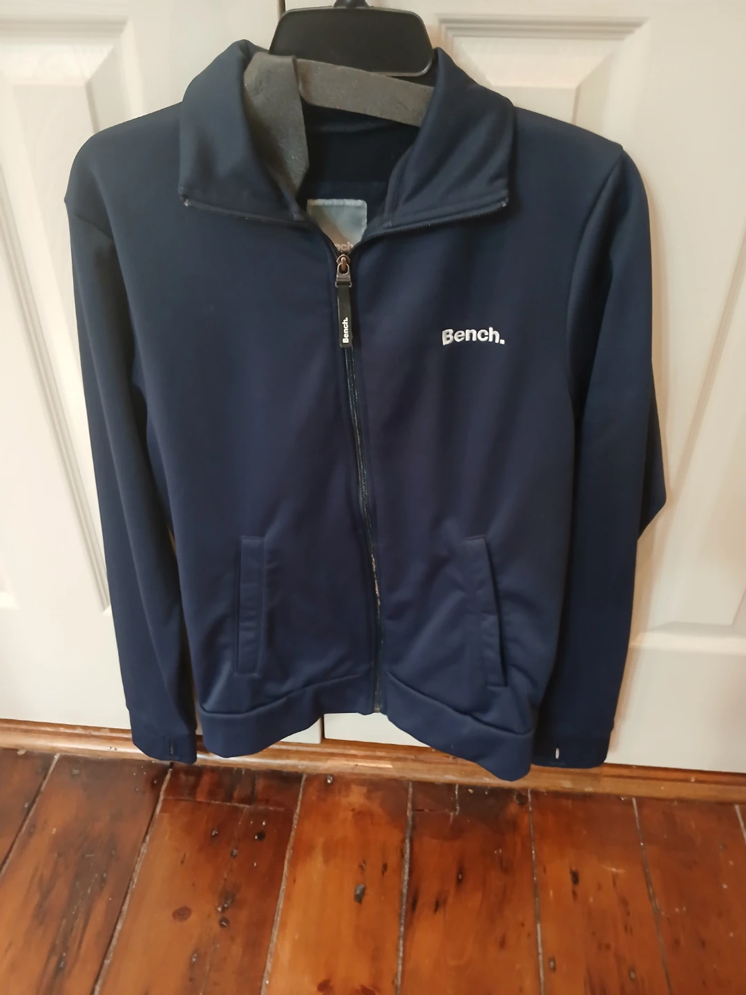 Bench. Navy Full Zip Track Jacket