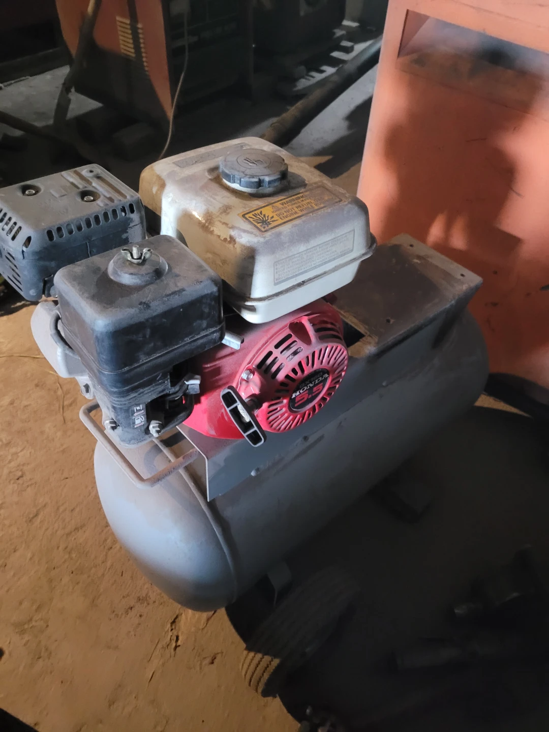 Honda 5.5 HP Gas Air Compressor