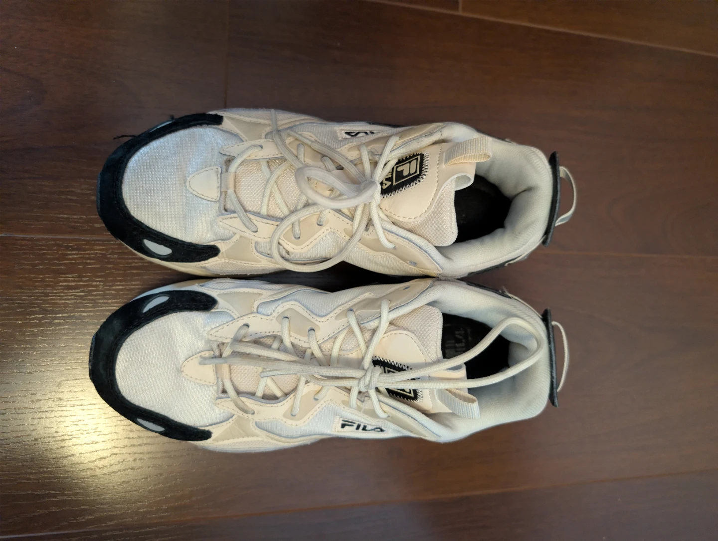FILA Beige and Black Sneakers - photo 2