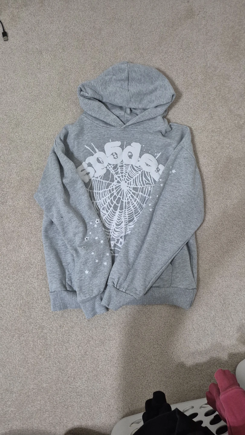SP5DER Grey Hoodie - photo 4