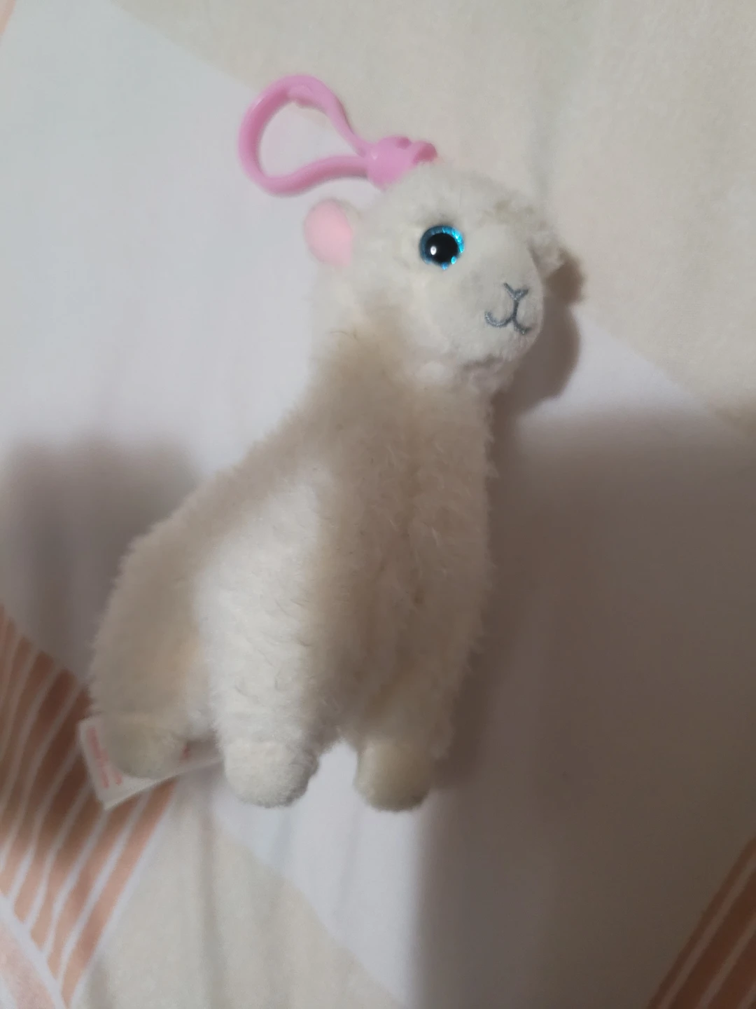 Ty Beanie Llama Key Clip