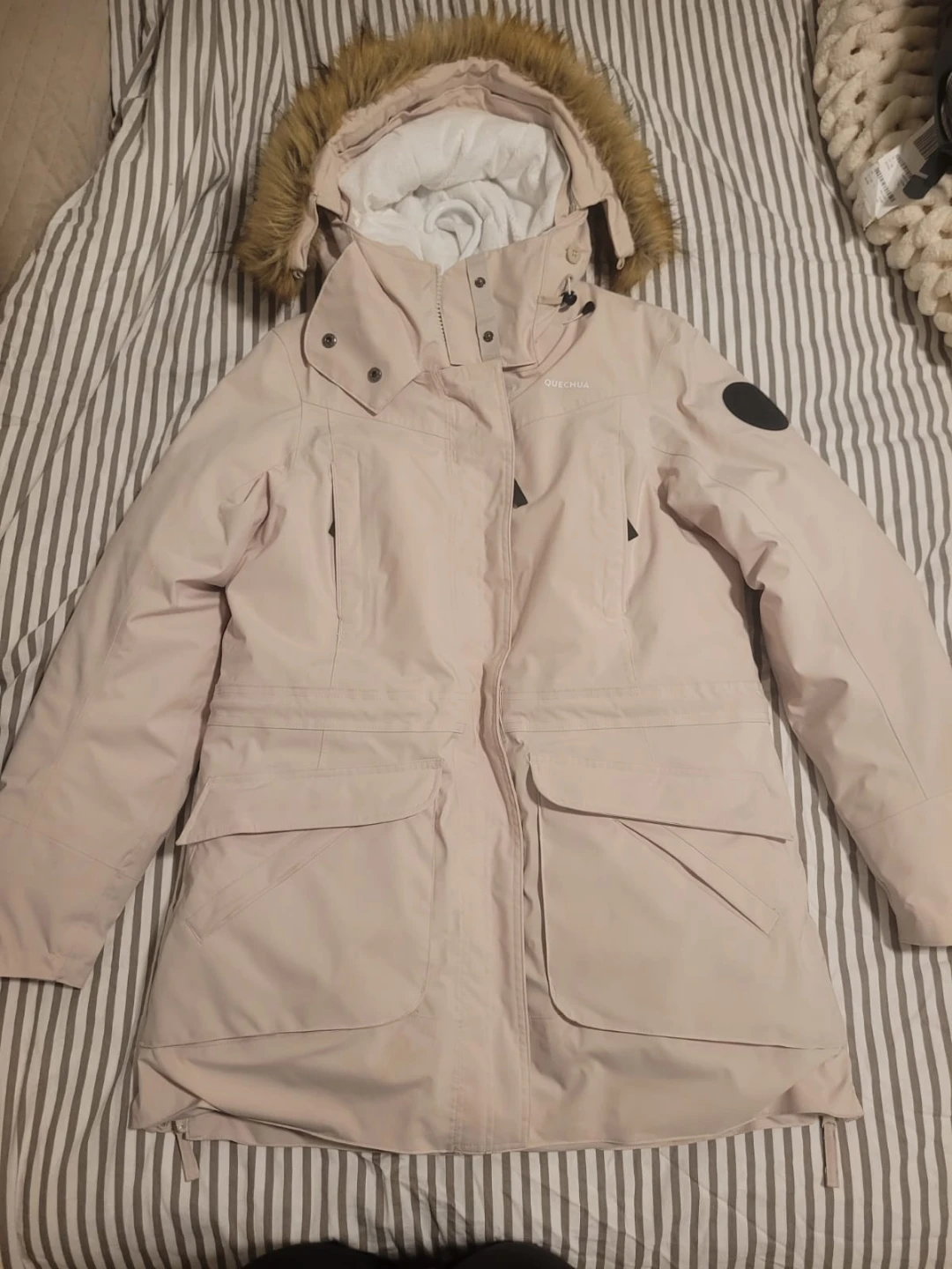 Decathlon Winter Trails Parka - Light Pink