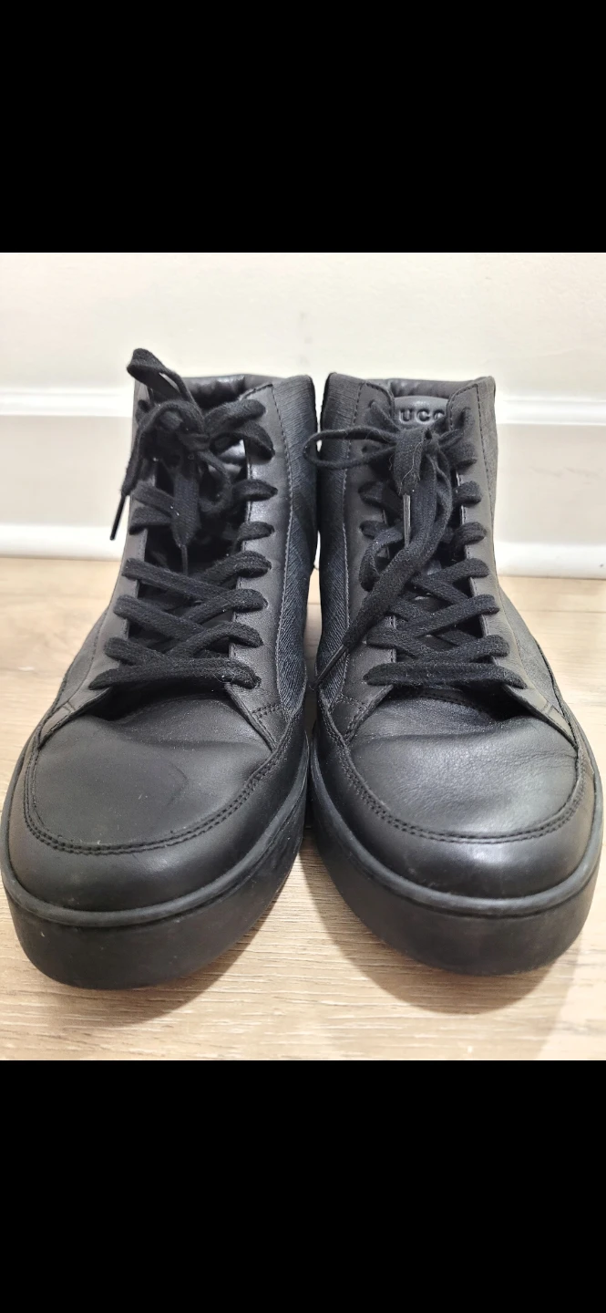 Gucci High-Top Sneakers in Black - photo 5