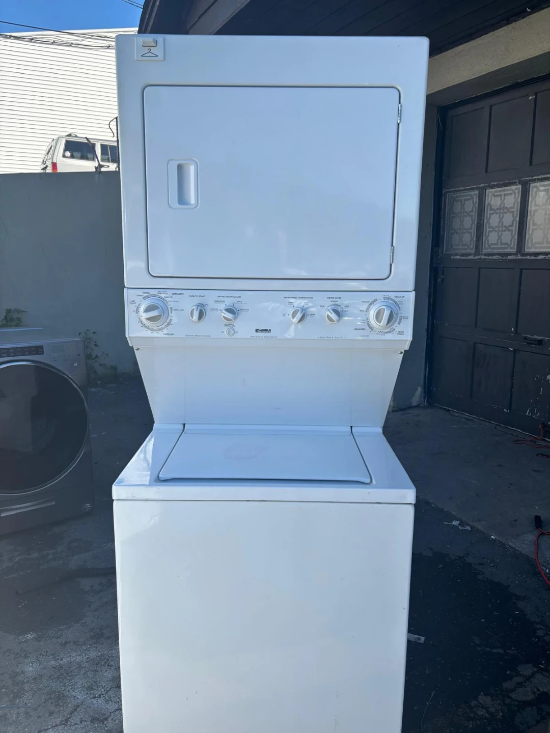 Kenmore Stacked Washer and Dryer Unit