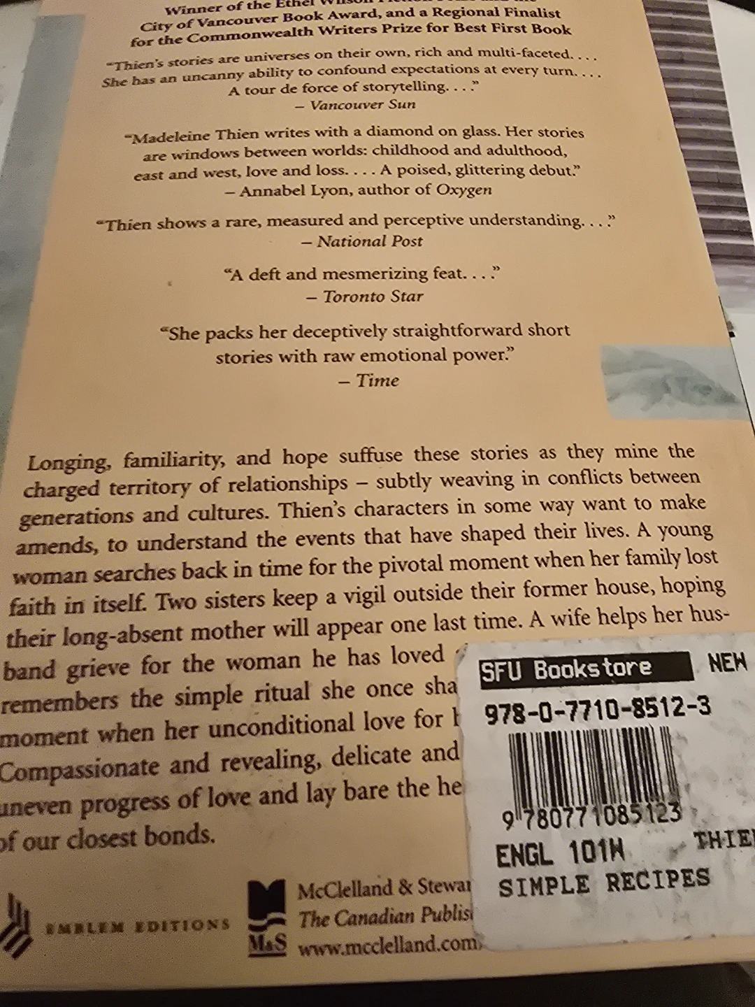 Simple Recipes by Madeleine Thien - photo 2
