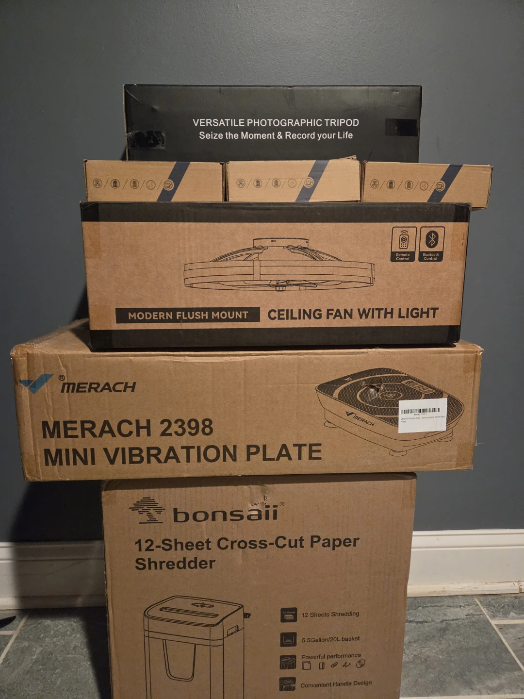 Bonsaii 12-Sheet Cross-Cut Paper Shredder - photo 3