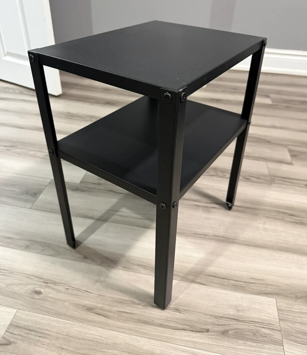 Metal night stand